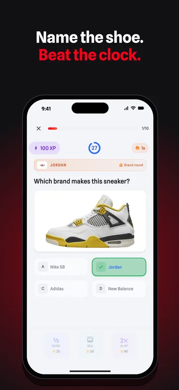 Sni K's screenshot: Timed trivia